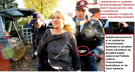 Menneskerettighetsforkjemper Ingunn Sigurdsdatter arrestert illustrasjon